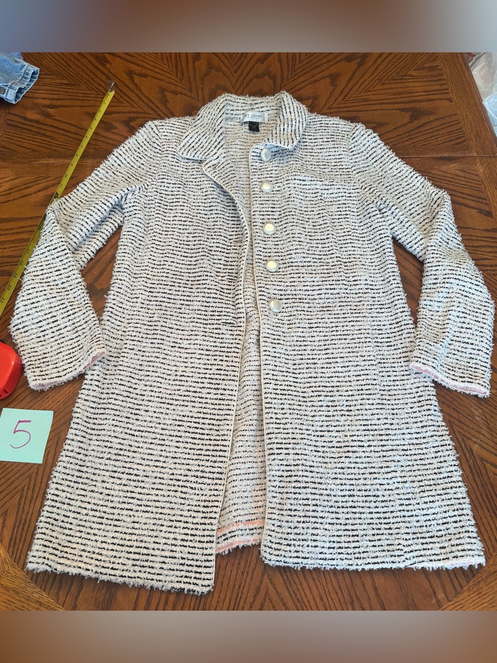 St. John Tweed coat